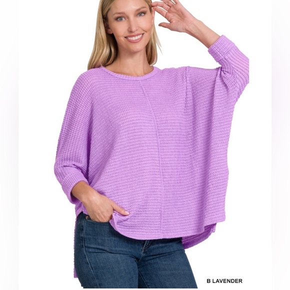 Zenana Outfitters Knit Top - Picture 2 of 2